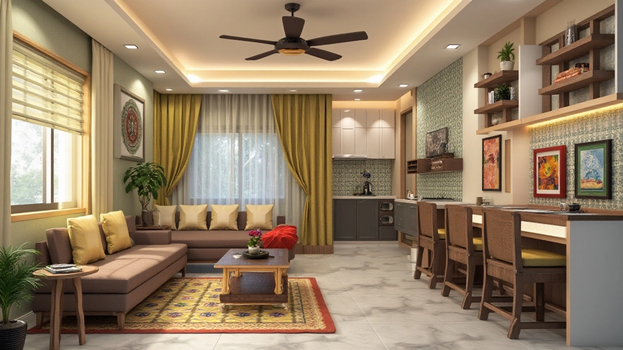 Ideal Square Footage for a Comfortable 2BHK Living Space