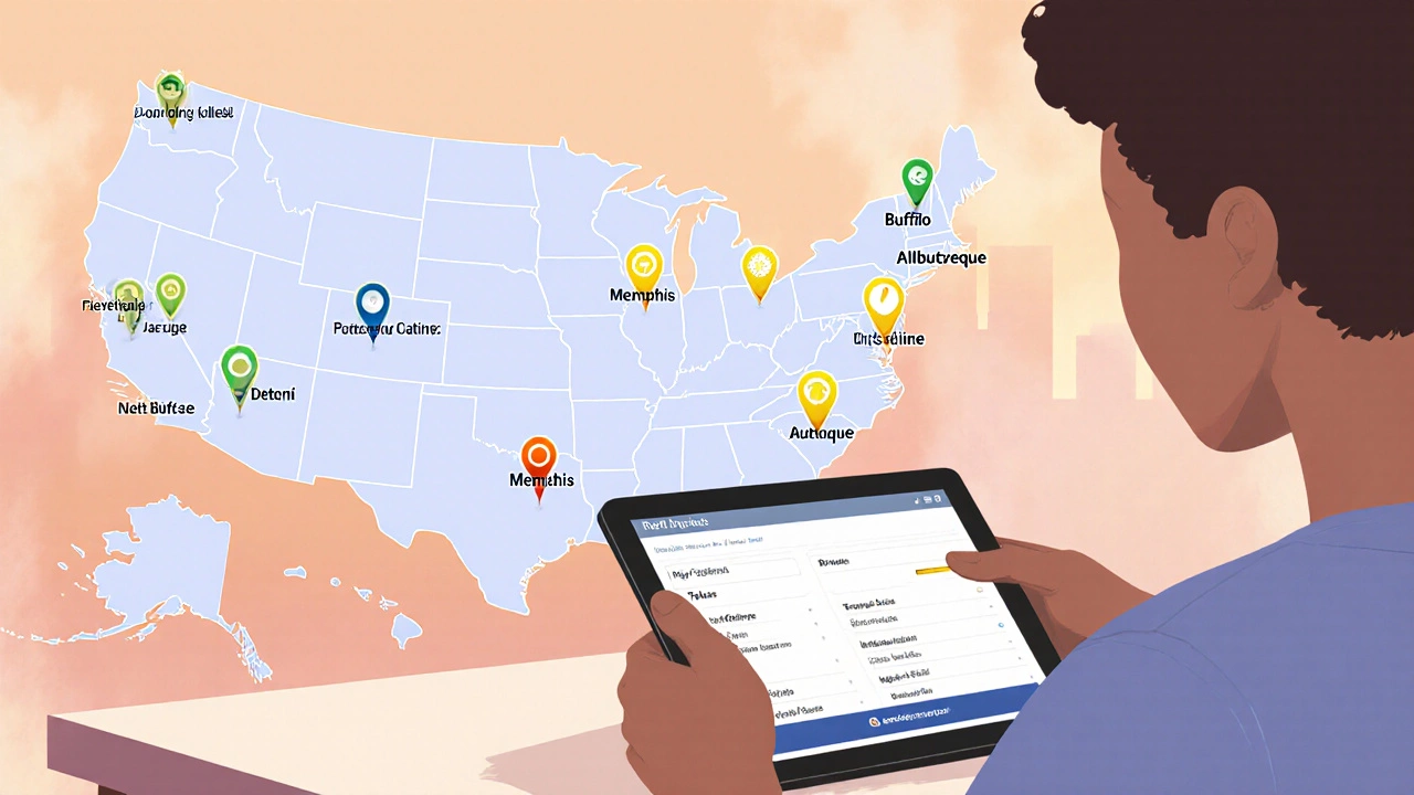 Cheap US Cities Where You Can Rent for $500/Month in 2024
