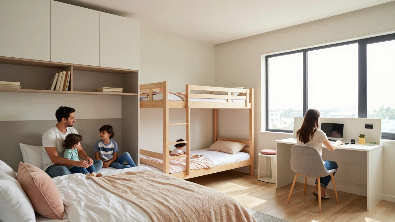 How Many People Can Fit in a 1000 Square-Foot Apartment? Realistic Layouts for 2BHK Spaces