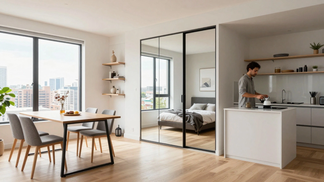 What Does 600 Square Feet Look Like in a 2BHK Apartment?