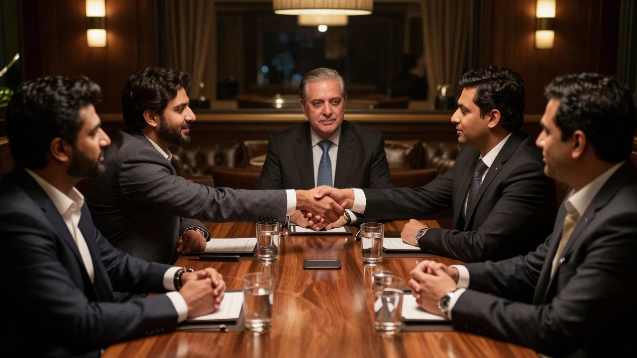 Exclusive private syndicate meeting discussing off-market deals
