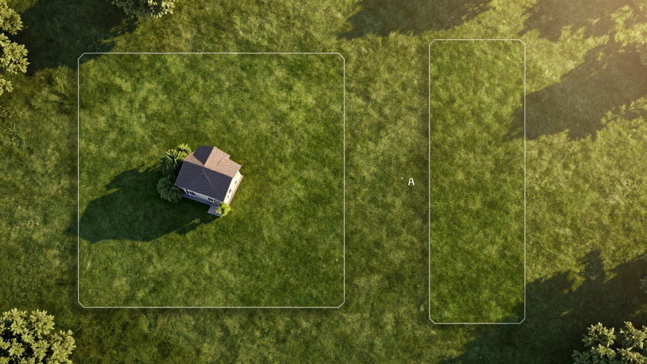 Square vs narrow land plots showing how shape impacts usability